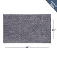 thumbnail image 3 of LammaLoe Bath Rug, Chenille Bathroom Rug, Absorbant Bath Mat for Bathroom Decor, Shower Mat 26x44, 3 of 6