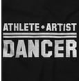 thumbnail image 2 of Athlete Artist Dancer Dancing Life Men's Graphic T Shirt Tees Brisco Brands L, 2 of 4
