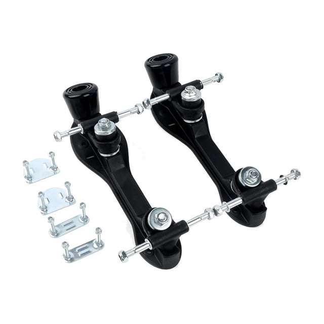 Accesorios de hardware para base de patines Base para patines de 2 filas Freno PU 26 cm
