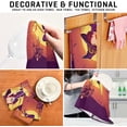 thumbnail image 7 of SKYSONIC Halloween Cute Witch Kitchen Dish Towel Set,Drying Kitchen Towels Tea Towels 1Pcs 28"x18", 7 of 7