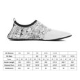 thumbnail image 3 of Santorini Black White Greece Greek Art Water Shoes Beach Slip-on Shoes for Men Women Swim Pool Yoga Surfing Sneakers Quick-Dry Sports Barefoot Shoes, 3 of 5