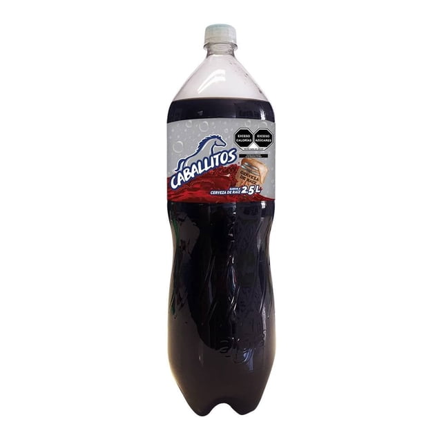 Refresco Caballitos sabor cerveza de raíz 2.5 l