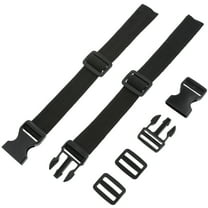 Beaupretty 2pcs Golf Cart Straps Replacement Adjustable Black Tie Down Straps for Vehicle