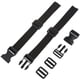 thumbnail image 1 of Cinturones de sujeción multiusos, correas de amarre con hebilla de liberación rápida (negro), 2 uds., 1 of 5