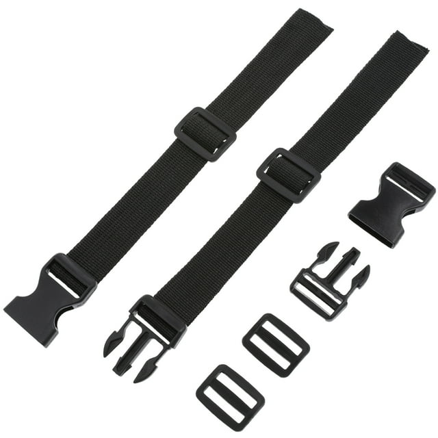 SHISUYAN 2 Pcs Sangles de Sac pour Chariot de Golf, Sangle de Fixation, Ceinture de Remplacement et Boucle à Dégagement Rapide - Ajustables et Durables