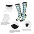 thumbnail image 6 of Haiem Circular Socks, Funny Novelty Crazy Design Cotton Socks Sports Socks Knee High Socks For Men, Women,1Pairs - Gift For Working Friends, 6 of 9