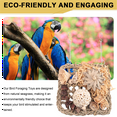 thumbnail image 4 of Bird Toys, Parakeet Toys Bird Foraging Toys Grass Mat Climbing Wall for Parakeet,Parrot,Cockatiel,Conure,Lovebird Straw Photo Color,1 x Bird Toys, 4 of 8
