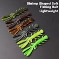 thumbnail image 2 of CSChome Soft Worm Bait 10Pcs 7cm/2.45g Fishing Lure Good Flexibility High Elasticity Simulation Design Bright Color Bite Resistant Fishing Tackle TPE, 2 of 7