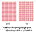 thumbnail image 2 of Craft DIY Mix Color Round Gift Tags Coloured Dot Paper Sticker Stickers Adhesive Label Sealing Label 10MM SILVER, 2 of 8