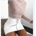 thumbnail image 3 of Mode Femmes Casual Taille Haute une Ligne Bodycon Crayon Mini Jupe Courte, 3 of 5