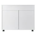 thumbnail image 6 of Winsome Wood Halifax 5-Drawer Multi-Storage Mobile Cabinet 10748, White Finish, 6 of 12