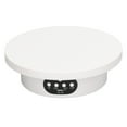 thumbnail image 2 of Rotating Display Stand 16cm White Remote Control Low Noise Electric 360 Degree Turntable Display Stand, 2 of 14