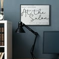 thumbnail image 2 of Stupell Industries What Happens at the Salon Phrase Beauty Sentiments Inspirational Painting Black Framed Art Print Wall Art, 24 x 30, 2 of 8