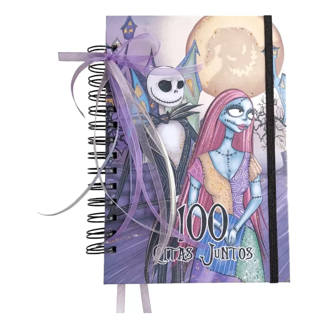 100 Citas Juntos El Extraño Mundo De Jack Agenda Media Carta