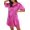 Rose Red, variant on Silk Satin Sleep Shirts for Women Nightshirt Tshirt Night Gowns Short Sleeve Sleepwear Round Neck Shirt Dress With Chest Pocket