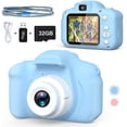 thumbnail image 1 of Cámara para niños Mini cámara digital recargable para niños (tarjeta de 32 GB incluida) (hy), 1 of 5
