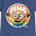 thumbnail image 3 of Despicable Me Minions - Hello Bello - Toddler & Youth Girls Short Sleeve Graphic T-Shirt, 3 of 5