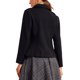 thumbnail image 3 of Abrigos de solapa INSPIRE CHIC para mujeres con bolsillos, abrigo casual de manga larga, doble botonadura, negro M, 3 of 6