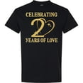 thumbnail image 3 of Inktastic 20th Anniversary Keepsake 20 Years Together T-Shirt, 3 of 5
