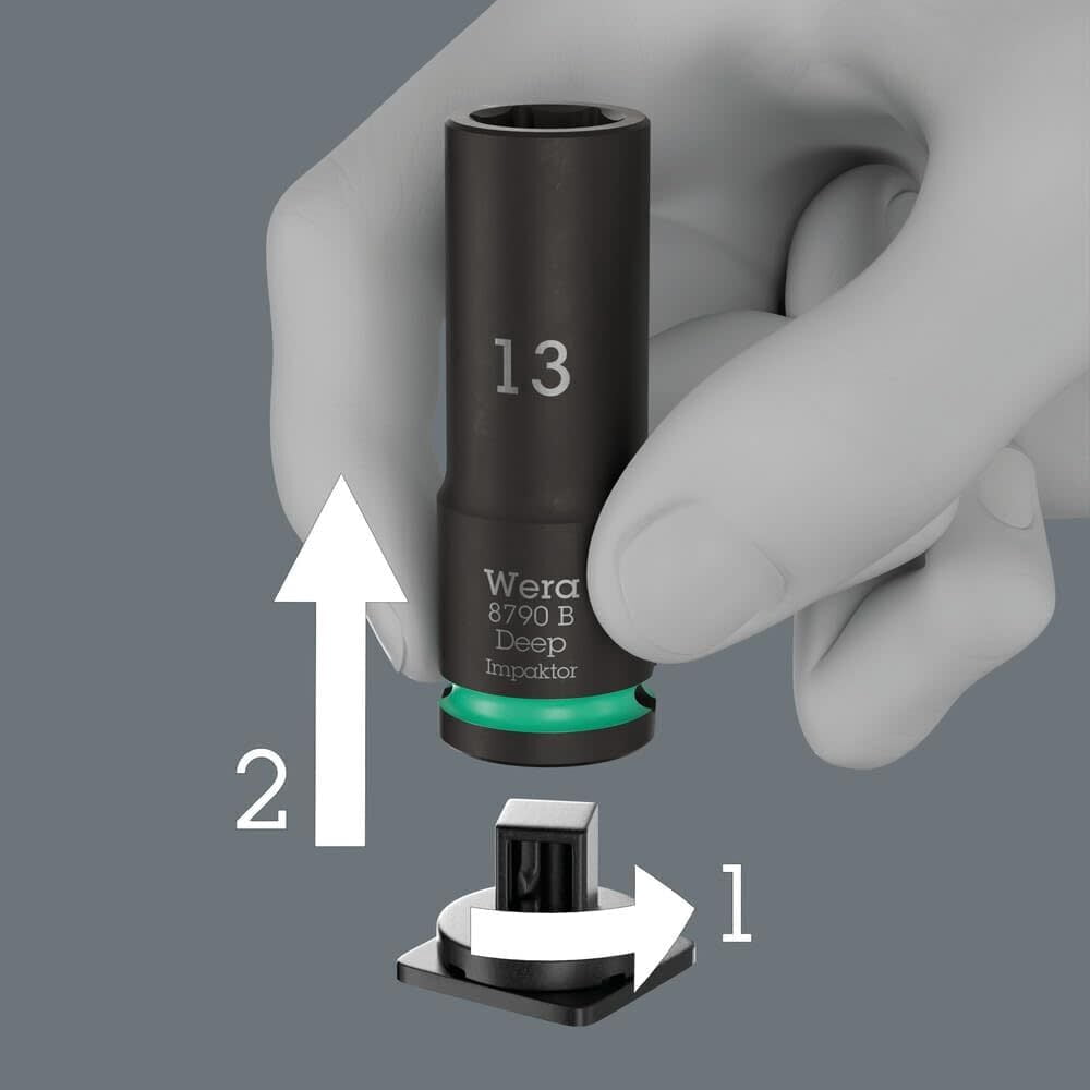 Wera Tools 8790 B Metric Impaktor Deep Set 1, 14 Pieces