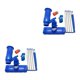 thumbnail image 1 of Toystoory Pool Vacuum Head Kit for Ground Pond Pools Swimming US Spa Plug Fountain Tipo 1 2piezas, 1 of 1