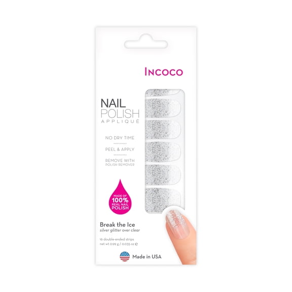 Incoco Nail Polish Strips, Break The Ice