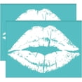 thumbnail image 2 of 2pcs 8.6x11 Inch Silk Screen Printing Stencils Self-Adhesive Lip Stencils, 2 of 9