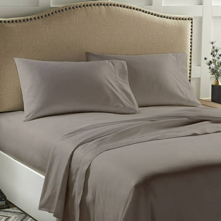 Better Homes & Gardens 400 Thread Count Solid Performance Sheet Set Pillowcases, 2 Piece