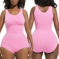 thumbnail image 4 of Yuyuzo Combinaisons Grande Taille pour Femmes Contrôle du Ventre Combinaisons Sans Manches Col Rond Lissage des Fesses Compression Ajustée Gainant, 4 of 4