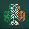 thumbnail image 4 of Old Glory Mens St. Patricks Day Shamrock Knot Short Sleeve Graphic T Shirt, 4 of 6