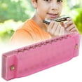 thumbnail image 2 of LYUMO 10 Hole Harmonica,Harmonica Plastic Translucent 10 Hole with Storage Box for Kids Musical Instrument,Musical Instrument, 2 of 8