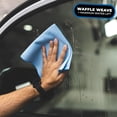 thumbnail image 5 of The Rag Company - Standard Waffle Weave - Microfiber Towels For Cars - 370gsm, 16in x 16in, Light Blue (3 Pack), 5 of 10