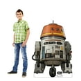 thumbnail image 4 of Advanced Graphics 5274 46 x 32 in. Ahsoka Chopper C1-10P Life-Size Cardboard Cutout, 4 of 5