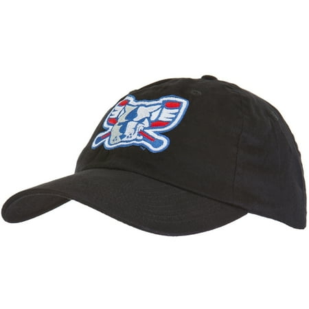 Richmond Baseball - Richmond Riverdogs Black Mad Dog Baseball Cap
