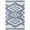 Ivory/Navy, variant on SAFAVIEH Micro-Loop Glenda Aztec Wool Area Rug, Ivory/Navy, 2' x 3'