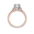 thumbnail image 2 of 0.65 Carat Excellent Round Shape Genuine Diamond Latest Design Solitaire Engagement Ring for Ladies Solid 18K Rose Gold Size 7.5, 2 of 8