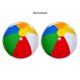 thumbnail image 4 of Bewildely 2 paquetes / lote Ball Party Fun comienza con globos fáciles de inflar Amplia aplicación PVC Beach Ball Sea Pool Party Inflable 6 Type1 NO1, 4 of 6
