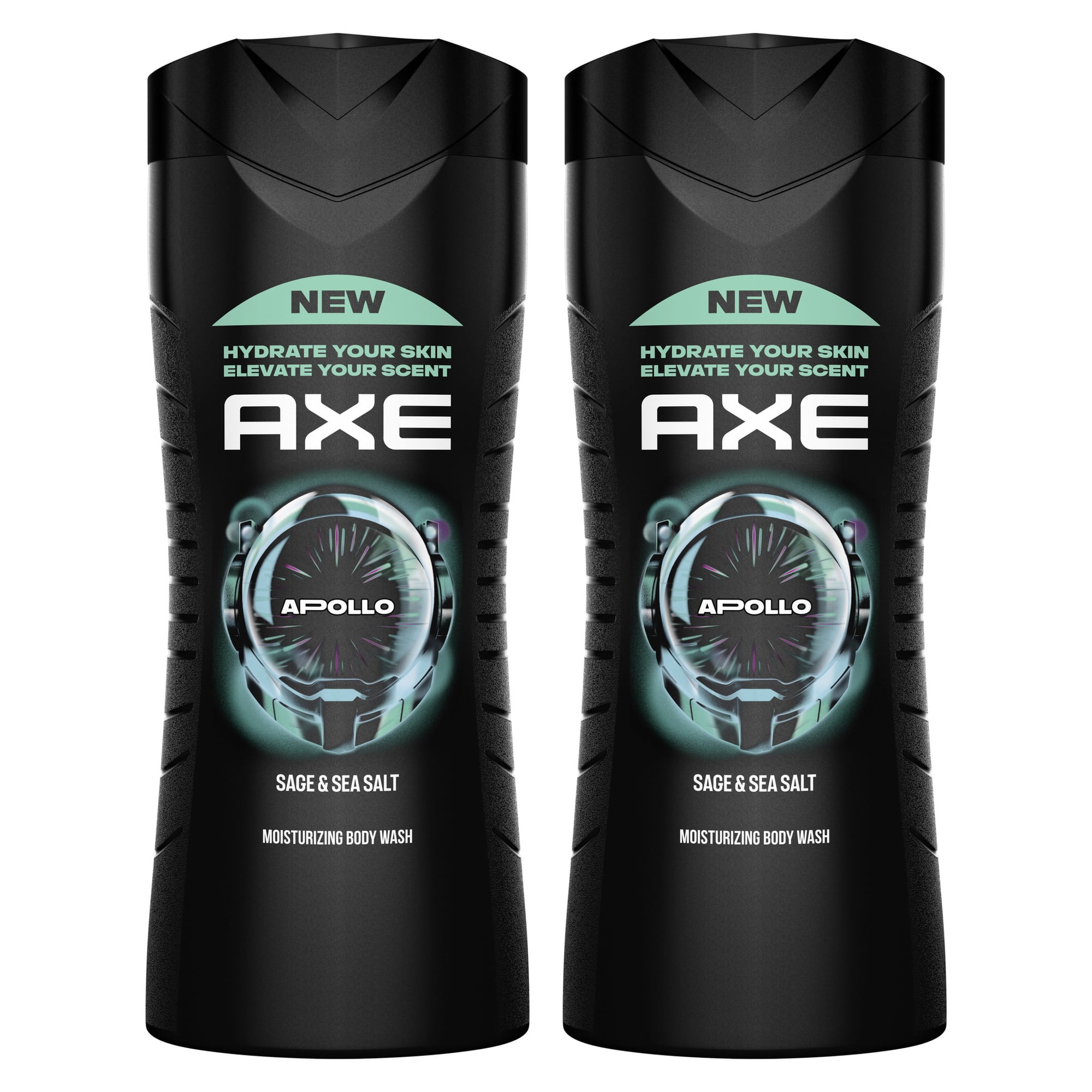 AXE Body Wash Moisturizing Apollo Paraben-Free & Sulfate-Free, 16 fl oz Twin