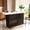 White, variant on Panapinka 63" Large Home Bar Table, 2-Tier Home Bar Unit, Kitchen Pub Table with Footrest, Modern Coffee Bar Cabinet for Kitchen, Bistro, Dining Room, Living Room