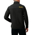 thumbnail image 5 of Men's Darius Rucker Collection by Fanatics Black Pittsburgh Steelers Color Block Polar Fleece Full-Zip Jacket, 5 of 5