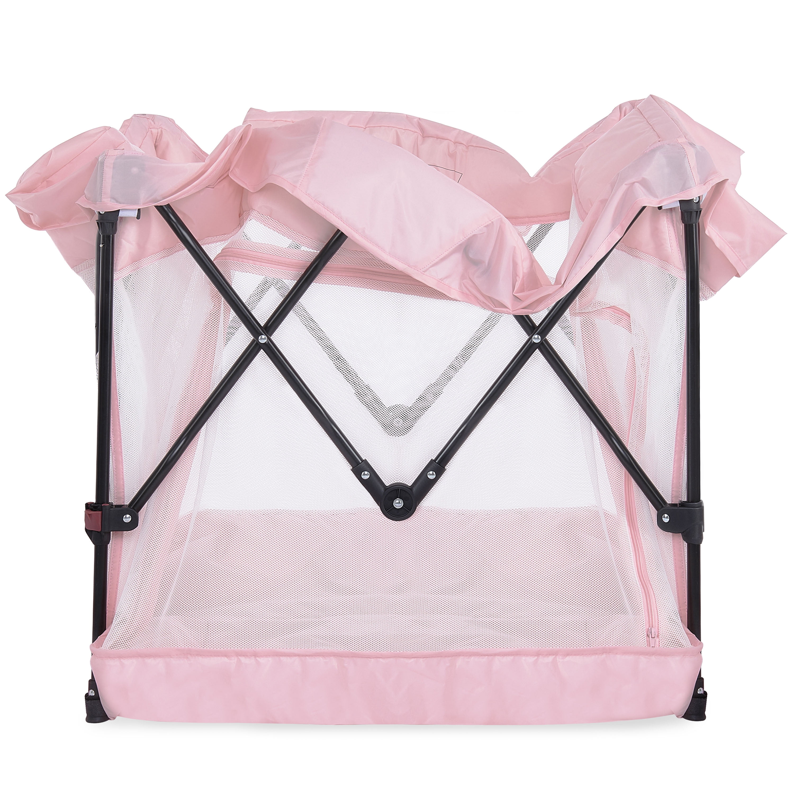 Dream on Me Ziggy Unisex Square Playpen, Pink