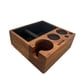 thumbnail image 4 of Portafiltros de madera para café expreso, soporte para filtro de café, organizador de filtros L, 4 of 9
