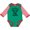 Green and Red, variant on Inktastic Handpicked for Earth by My Gigi in Heaven with Angel Wings Boys or Girls Long Sleeve Baby Bodysuit