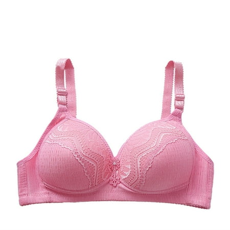 

Backless Bra Push-Up Seamless Bra Solid Print Watermelon Red Xxl 1-Pack