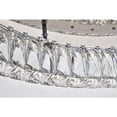 thumbnail image 6 of Monroe LED light Chrome Flush Mount Clear Royal Cut Crystal, 6 of 9