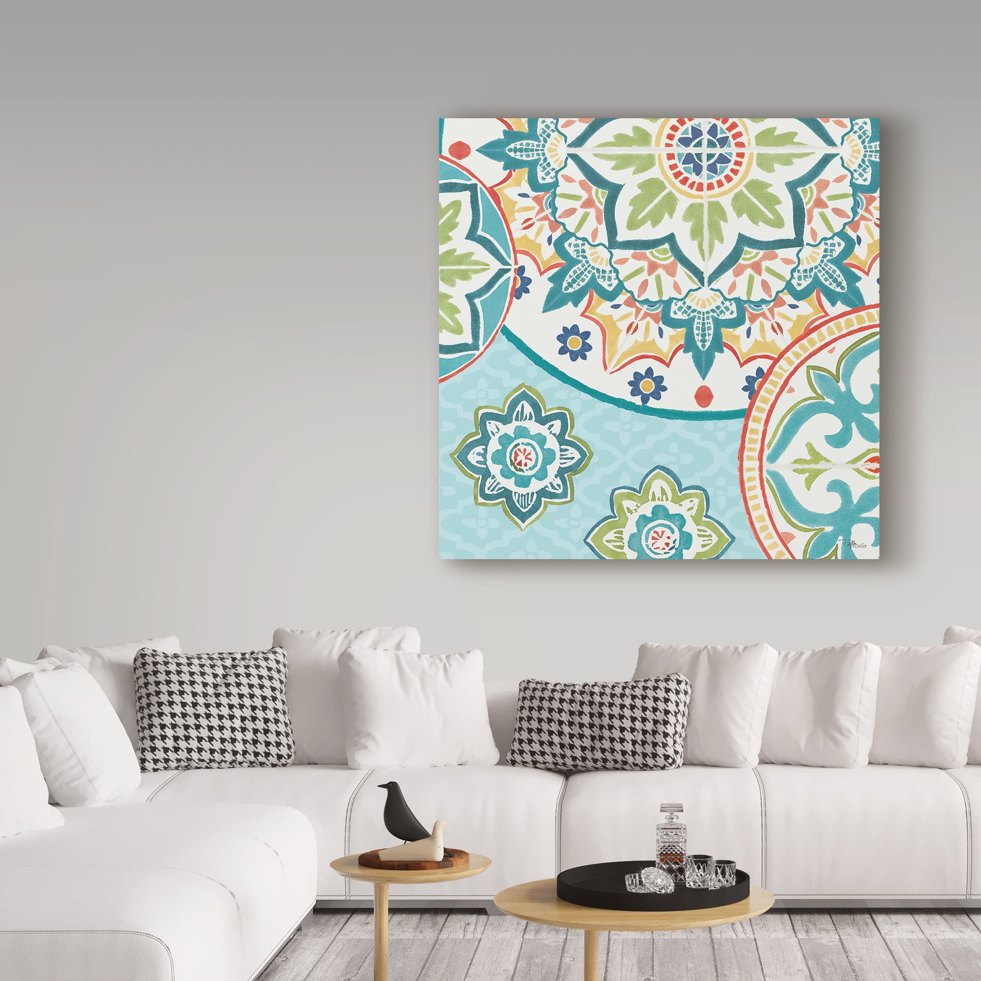 Trademark Fine Art 'Colorful Journey II' Canvas Art by Pela Studio