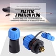 thumbnail image 3 of Enchufe De Aviación De Plástico, Enchufe De Aviación SP13 Para Conector A Prueba De Agua Para Conector Para Enchufe Para Enchufe ANGGREK Plug Socket, 3 of 7