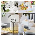 thumbnail image 2 of 8pcs Desktop Photo Card Holders Table Sign Holders Clips Party Picture Holder Stands, 2 of 8