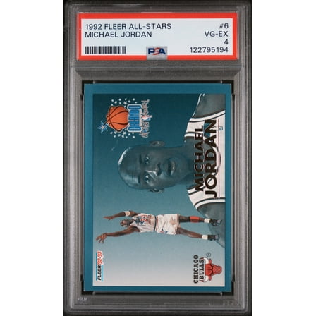 1992 Fleer All Star Michael Jordan #6 PSA 4