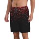 thumbnail image 2 of Balery Red Glitter1 Traje de Baño Estilo Hawaiano para Hombre, Shorts de Secado Rápido con Bolsillos-Small, 2 of 6